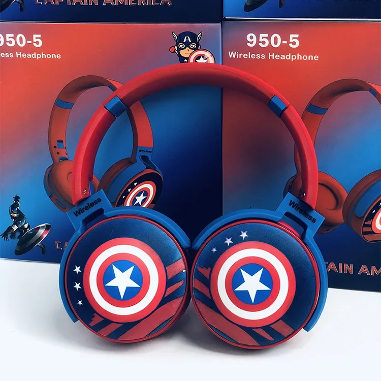 

Новые компьютерные наушники Marvel, беспроводные наушники Bluetooth для игр, высокое качество звука, большие наушники с длительным временем ожидания, подарки