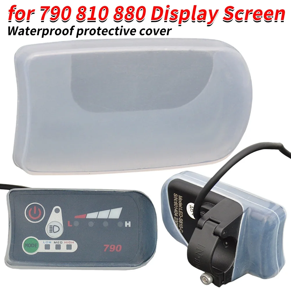 Silicone Electric Bike Monitor Protective Cover Waterproof