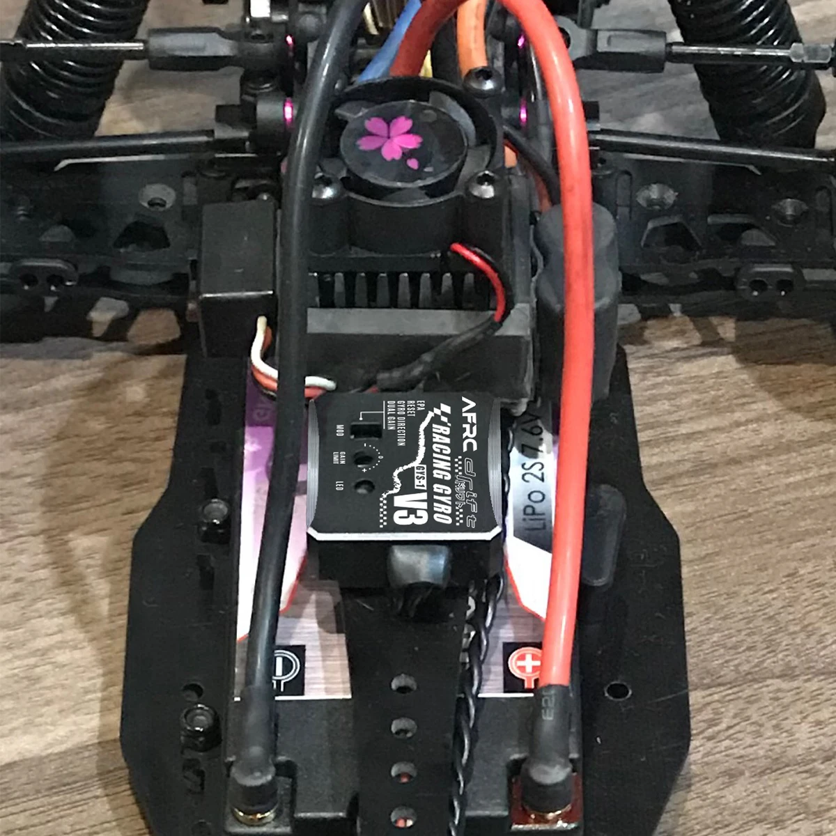 Gyroscope RC en alliage d'aluminium CNC - Pièces électroniques pour drone
