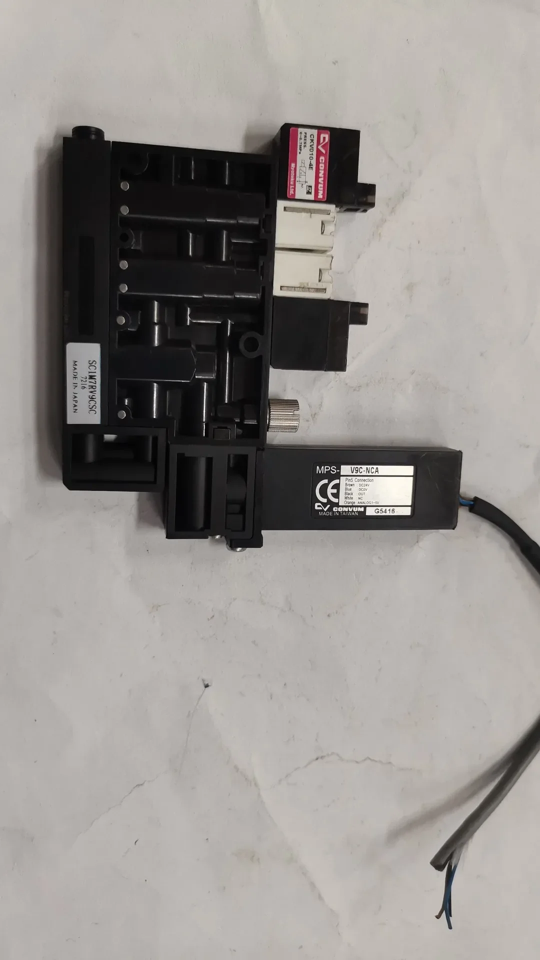 진공 발생기 CKV010-4E 진공 솔레노이드 밸브 MPS-V9C-NCA