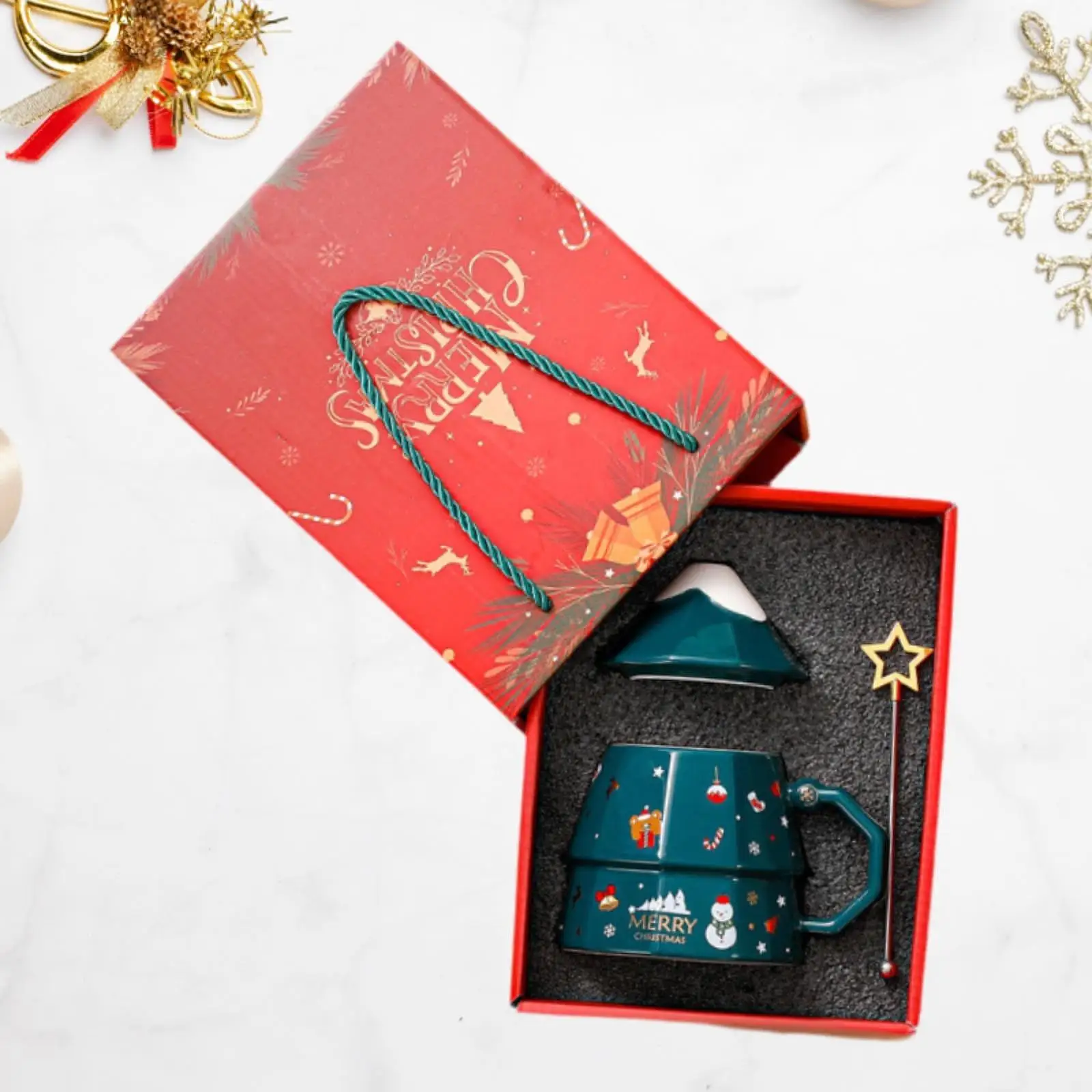 Ceramic Christmas Mug Funny Xmas Morning Cup Drinkware Christmas Tree Mug Ceramic Christmas Mug Funny Xmas Morning Cup Drinkware Christmas Tree Mug