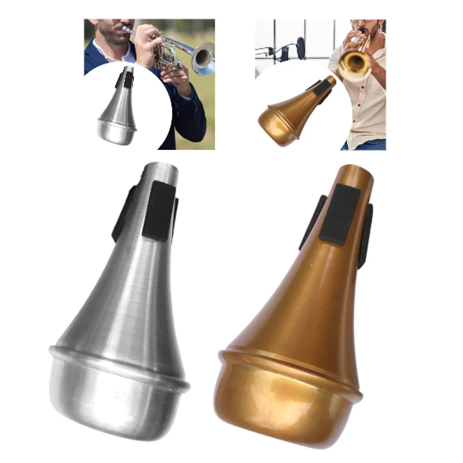 Trumpet Mute Playing Accessories Universal for Jazz Music Lovers Beginners