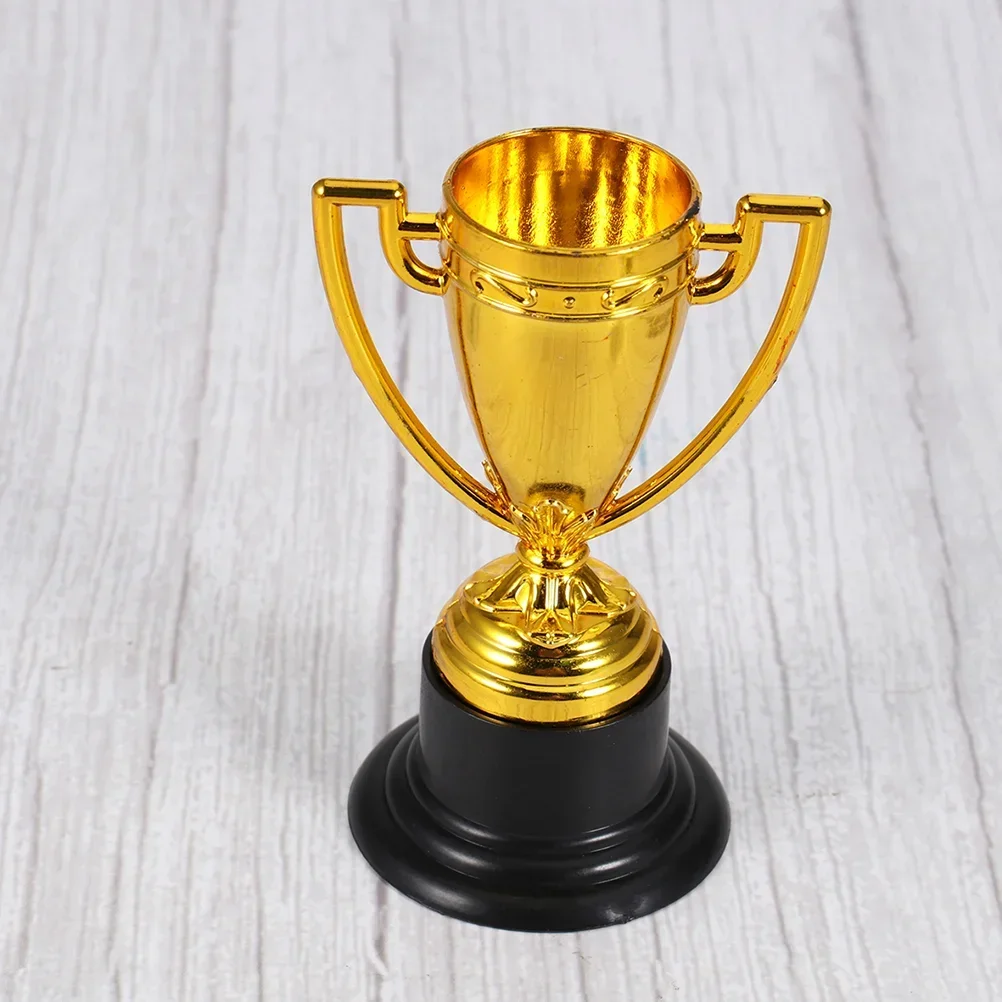 Award Medals Plastic Trophy Toys Trophy Trophies Award Medals Cup Party Gold Winner World Kids Place First Favors Competition Mini Toys
