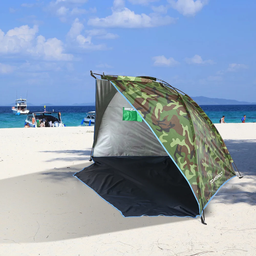 Beach tent outdoor summer sunshade pop up camping tent travel ultralight fishing picnic camping tent portable tent