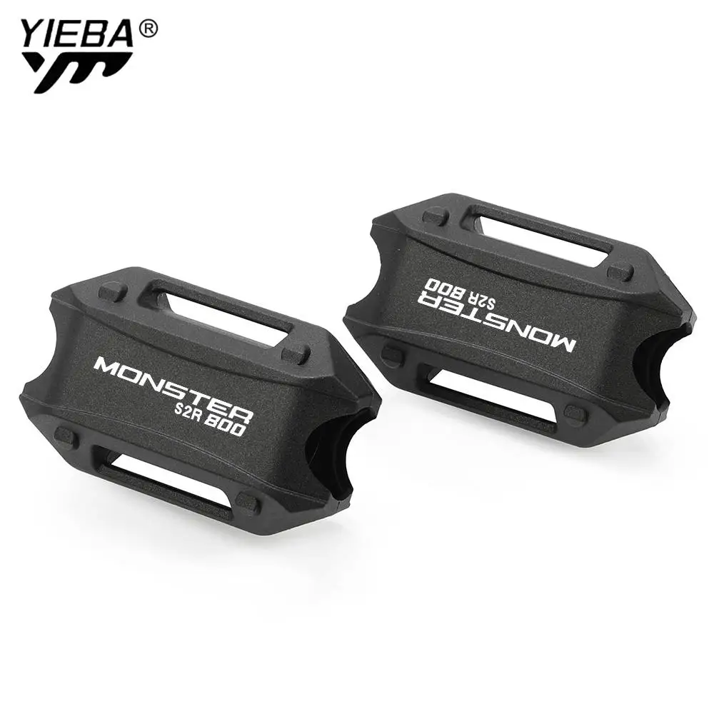

Motorcycle Crash Bar Bumper Engine Guard Protection Decorative Block For DUCATI MONSTER S2R 800 MONSTERS2R800 2004-2012 2011