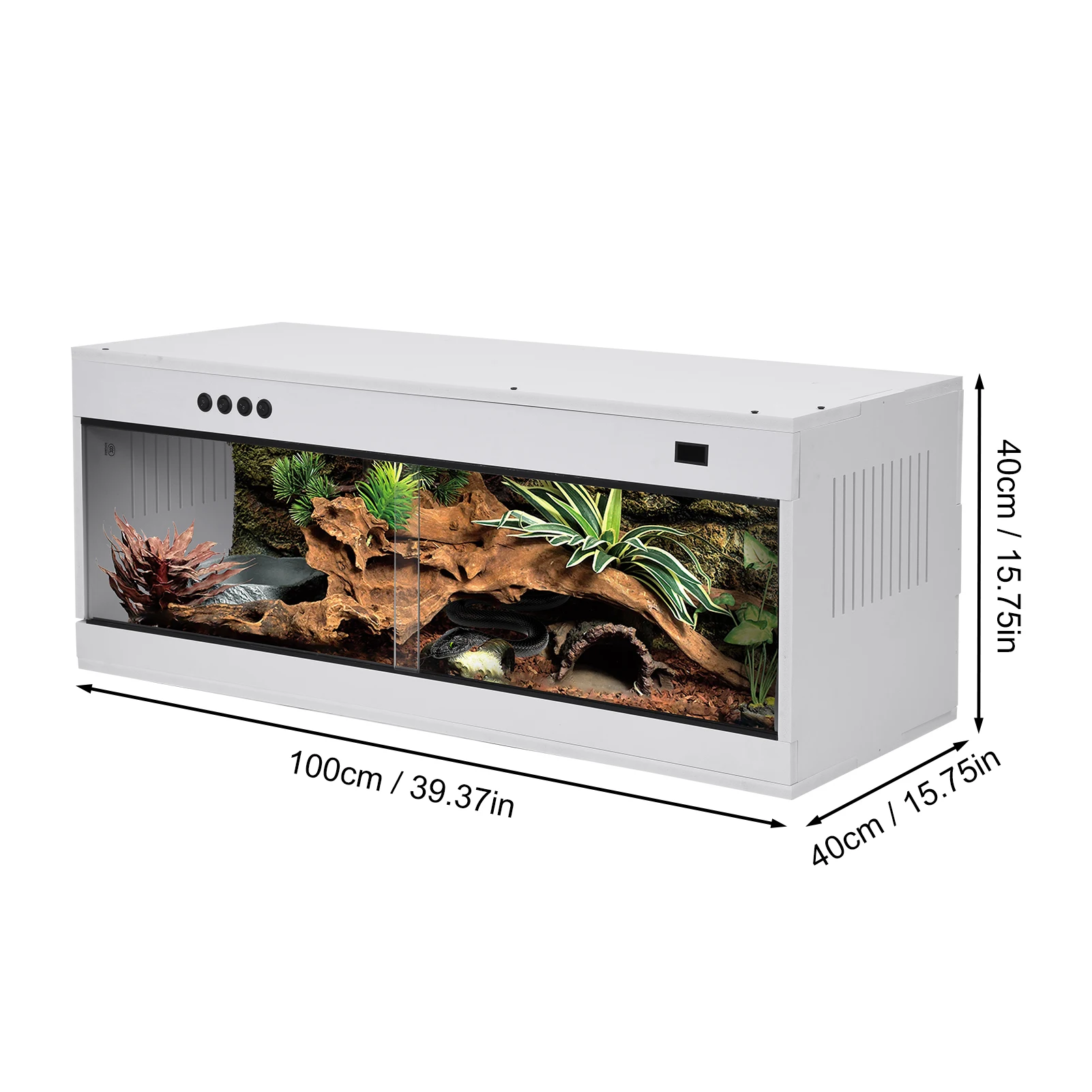 Tempered Glass Reptile Enclosure 2