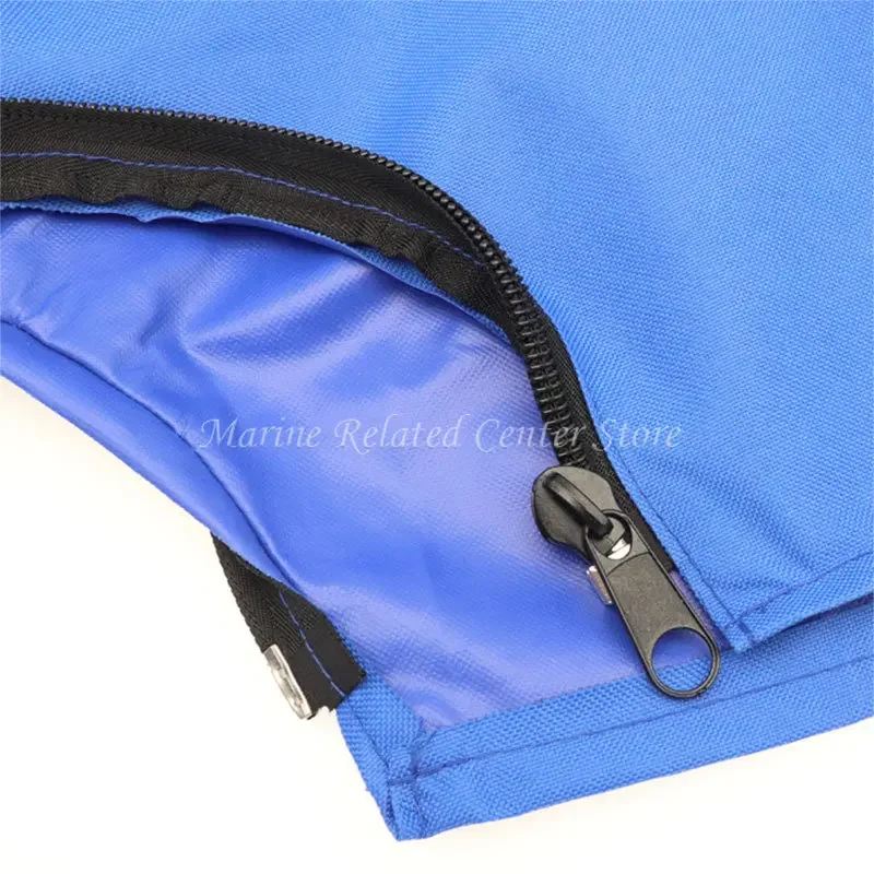 Fishing Boat Cover Boat Cover 600D 3 BOW Bimini Top Boot Cover No Frame Boat Cover Waterproof Anti UV Boat Dustproof Accessories