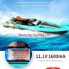80KM/H Brushless RC Speedboat Double Layer Waterproof 48CM 200M RC Racing Boat Capsize Reset Professional RC Speedboat Adult Toy 3