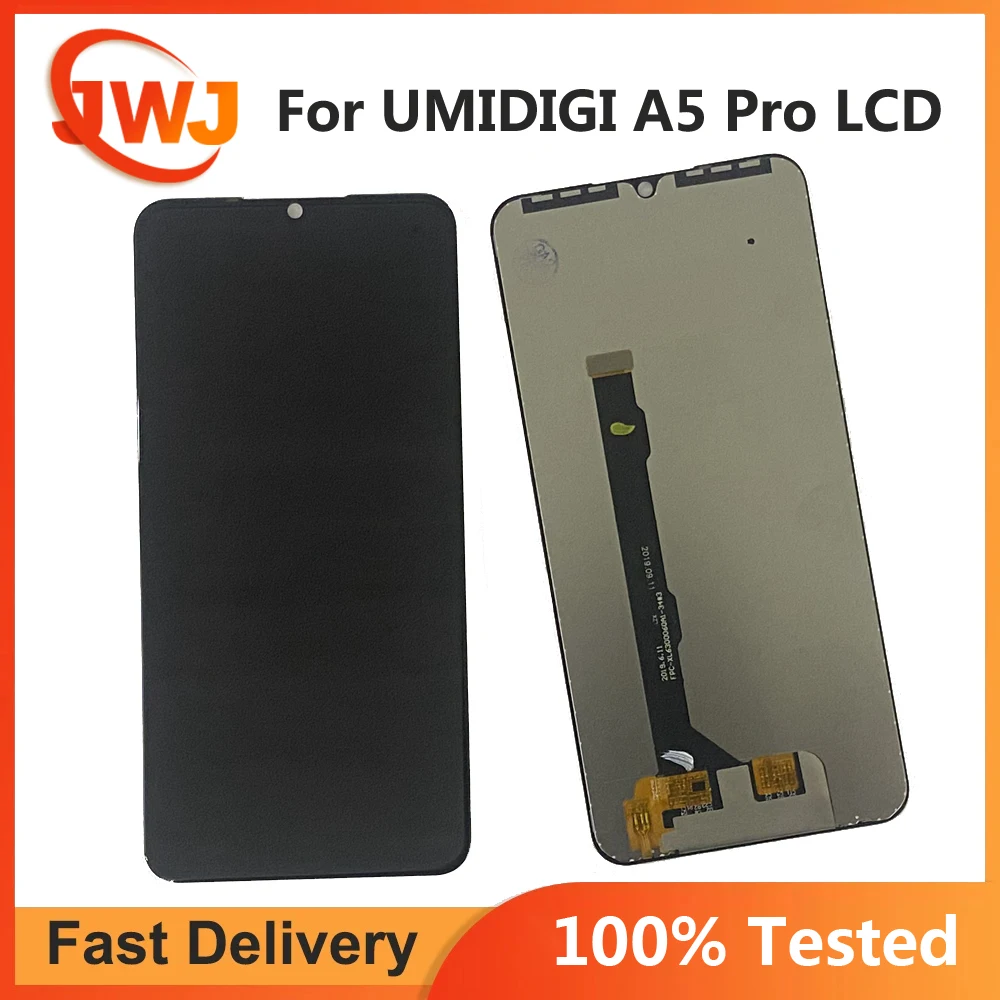 

6.3" 100% Tested For Umidigi A5 Pro LCD Display Touch Screen Assembly For A 5 a5pro Smartphones Repair Parts + Tools & Tape