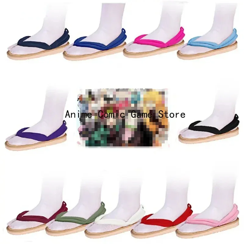 Sandalias Geta De Madera Tradicional Japonesas - Zuecos Unisex Con Suela Antideslizante