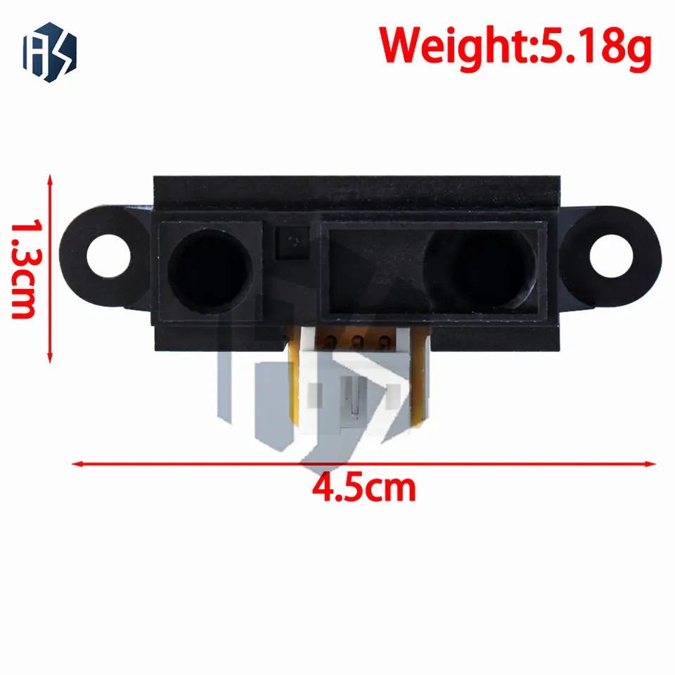 GP2Y0A21YK0F and GP2Y0A02YK0F Infrared Distance Sensors – 100% New, 10-80cm and 20-150cm Range, Includes Wiring image 3