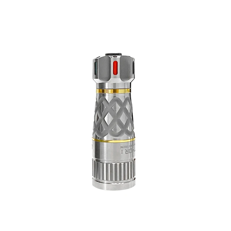 18350 lep flashlight Thor 1 Titanium version 1200 meters long distance searching self defense flashlight Lumintop