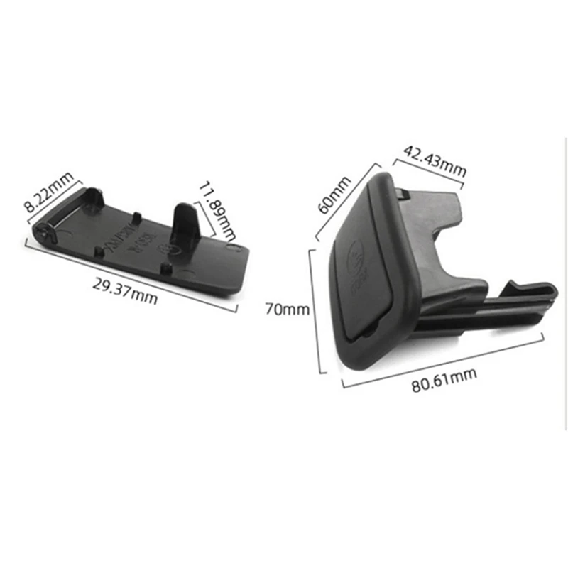 Car Rear Child Seat Fixing ISOFIX Cover Assembly Child Restraint For BMW MINI R56 R57 R55 2011-2013 Rear Seat Hook
