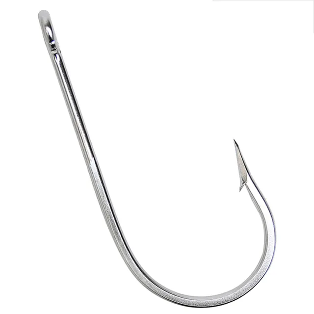 4/0-20/0 Big game Fishing Hooks Tuna Shark Live bait hooks 4X Strong Large Stainless  Steel circle hooks Saltwater Fishing hooks - AliExpress