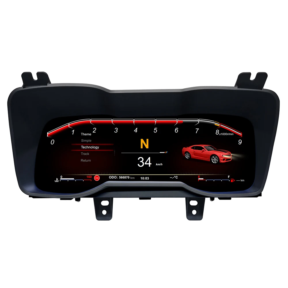 Drimatt 12.3 inch Digital Instrument Cluster Dash Panels FOR Chevrolet Camaro 2011-2015