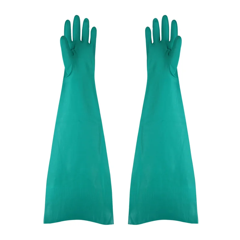 Acid and Alkali Resistant Long Rubber Gloves for nitrile gloves,dishwashing gloves,protective gloves,cleaning gloves,safety gloves