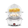 Electric egg cooker double layer egg cooker mini steamer egg cooker kitchen cooking breakfast machine new multi-function 220V - 4