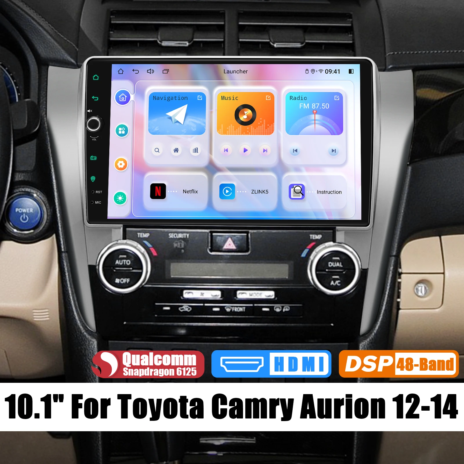JOYING-10-1-Car-Radio-Multimedia-Player-Auto-Android-12-GPS-Navigation ...