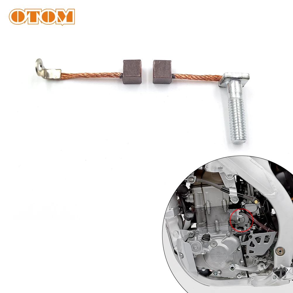 OTOMMotocrossStarterMotorCarbonBrushesPlateRepairRebuildKit