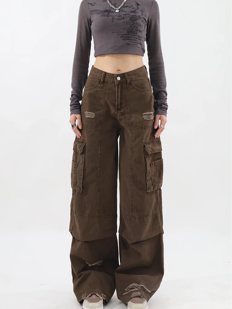 Women cargo jeans
