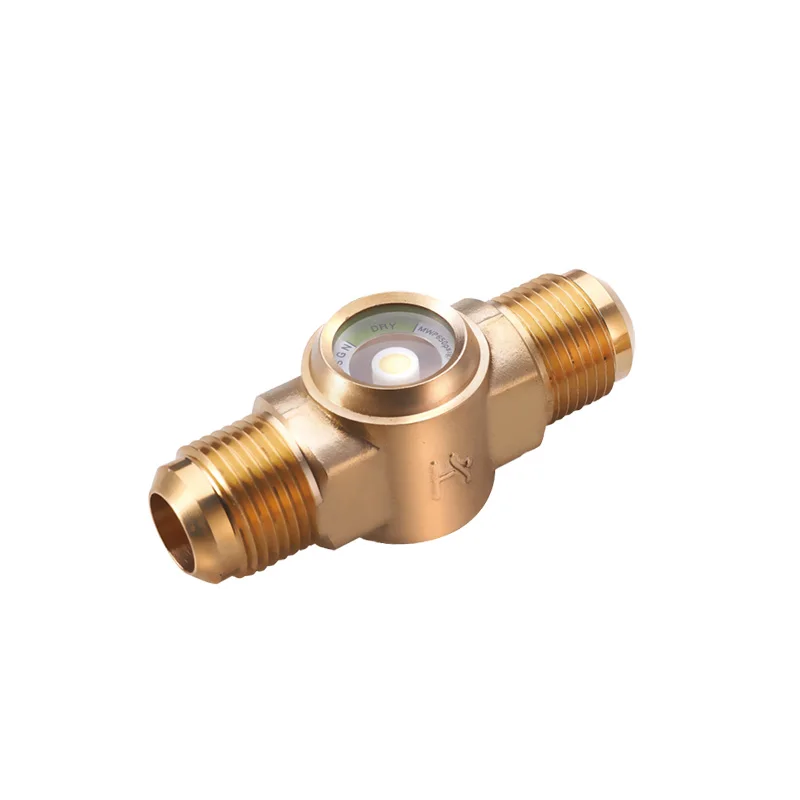 brass central air conditioner sight glass SG series refrigeration sight