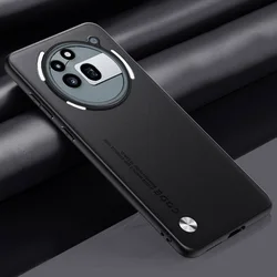 Leather Camera Protective Case - Sleek and Durable Cover for Nothing Phone 3a (Black)