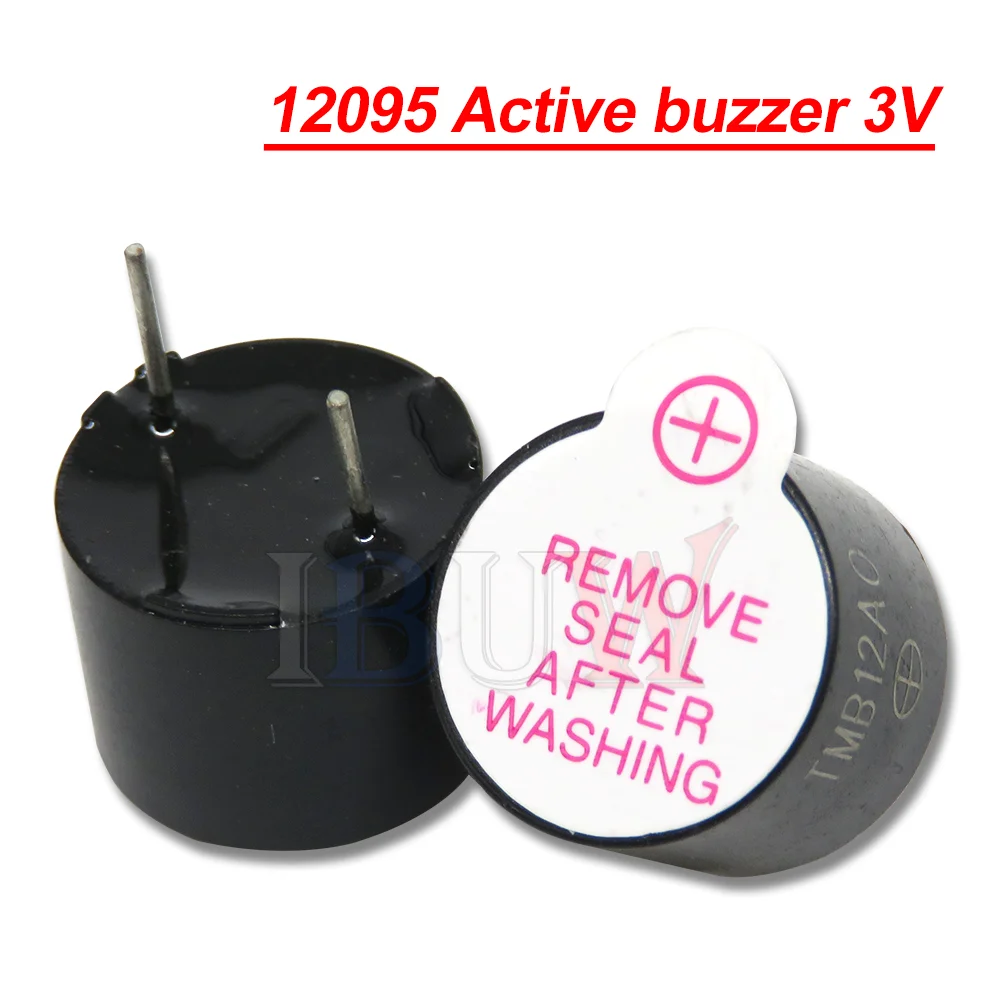 Buzzer Piézo Électrique 5V 3V 12V pour RC Arduino - Lot de 10