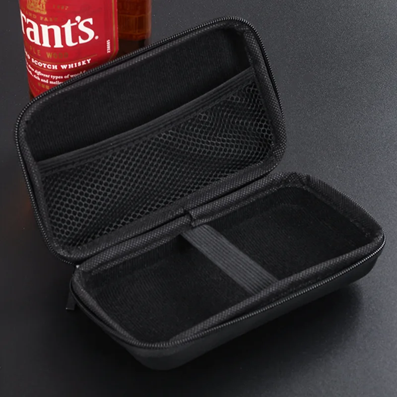 Benecig Tobacco Pipe Bag EVA Travel Case Storage Organizer for Tobacco Pipes Lighter Tamper Pipe Tools Smoking Accessories