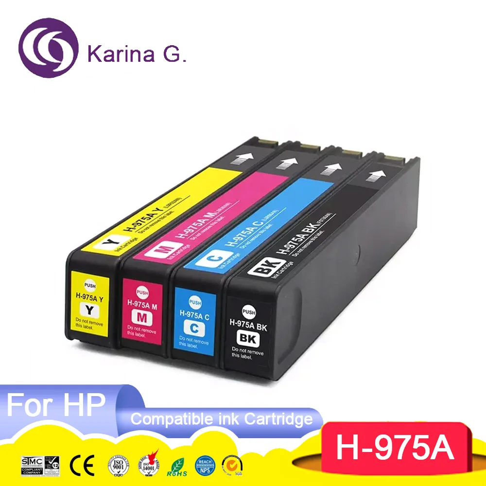 Compatible ink cartridge For 975 975A Compatible For  PageWide 352dw/377dw/dn/45