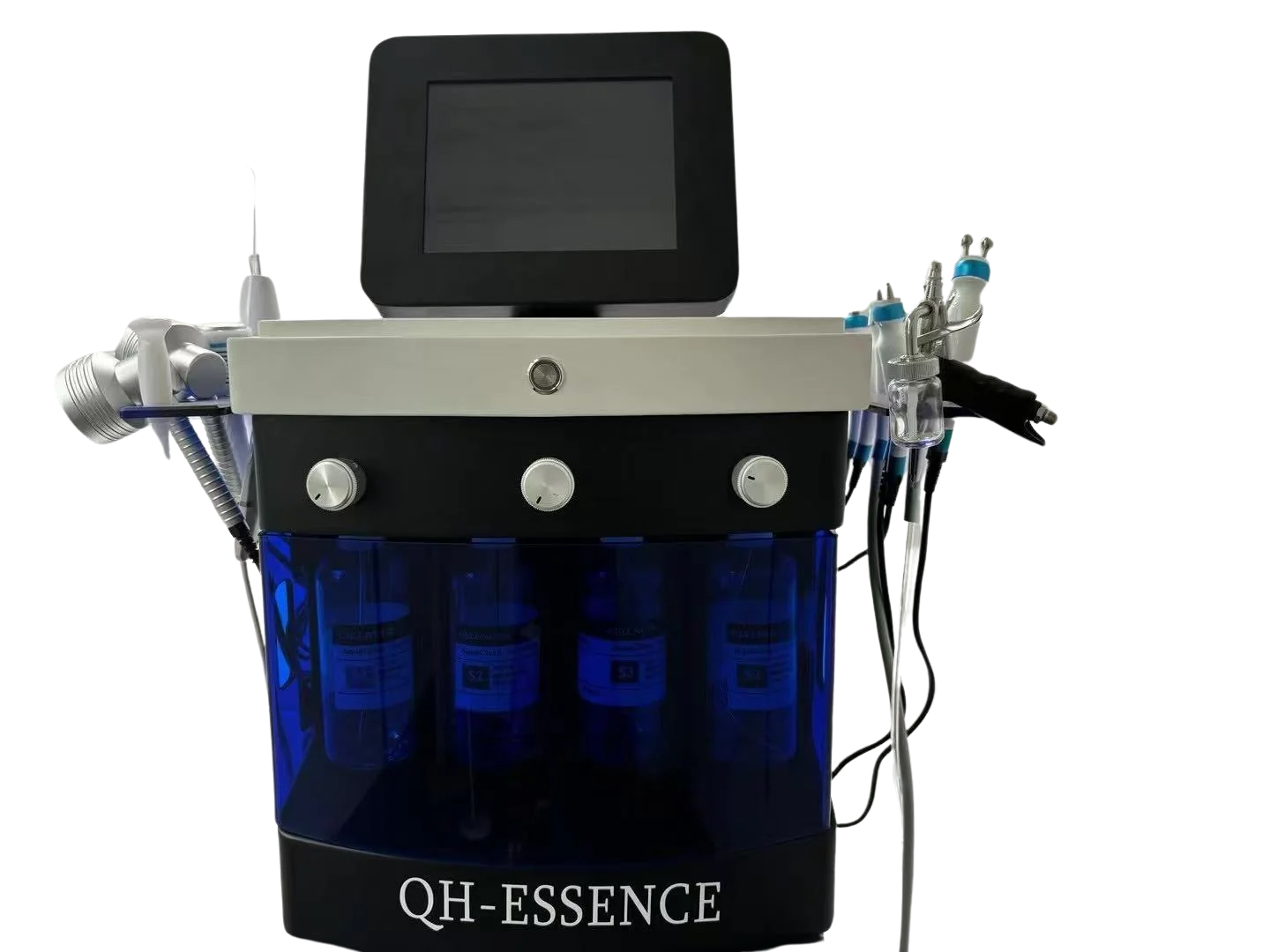 Hydra Dermabrasion Facial Device 14-in-1 Skin Rejuvenation Machine for Deep Hydration & Anti-Aging Skin Care Salon Using