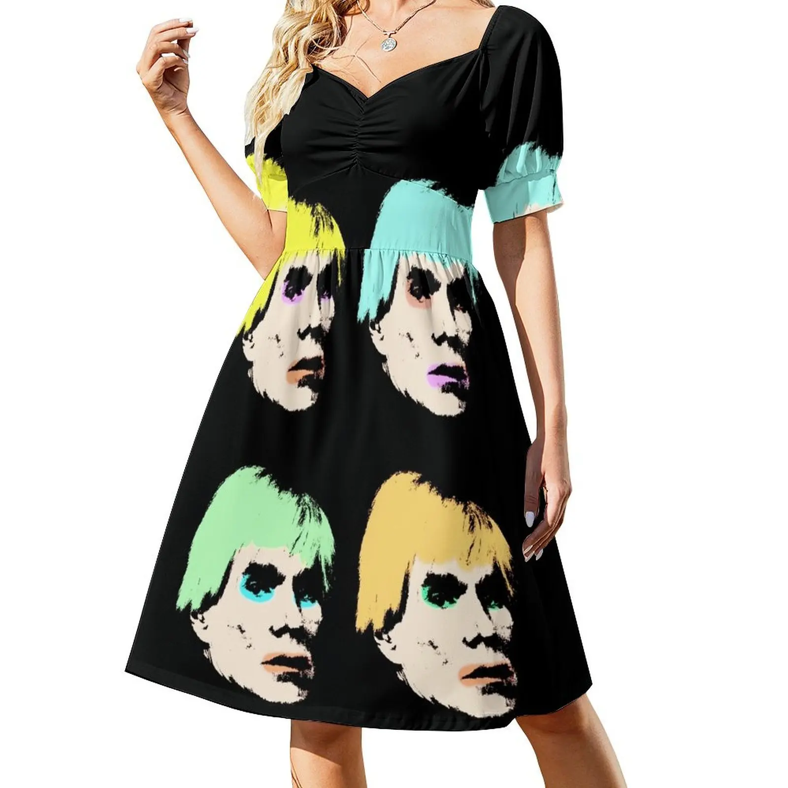 2 Vestido de manga corta Vestido de cumpleaños Vestidos de mujer para ocasiones especiales Vestido