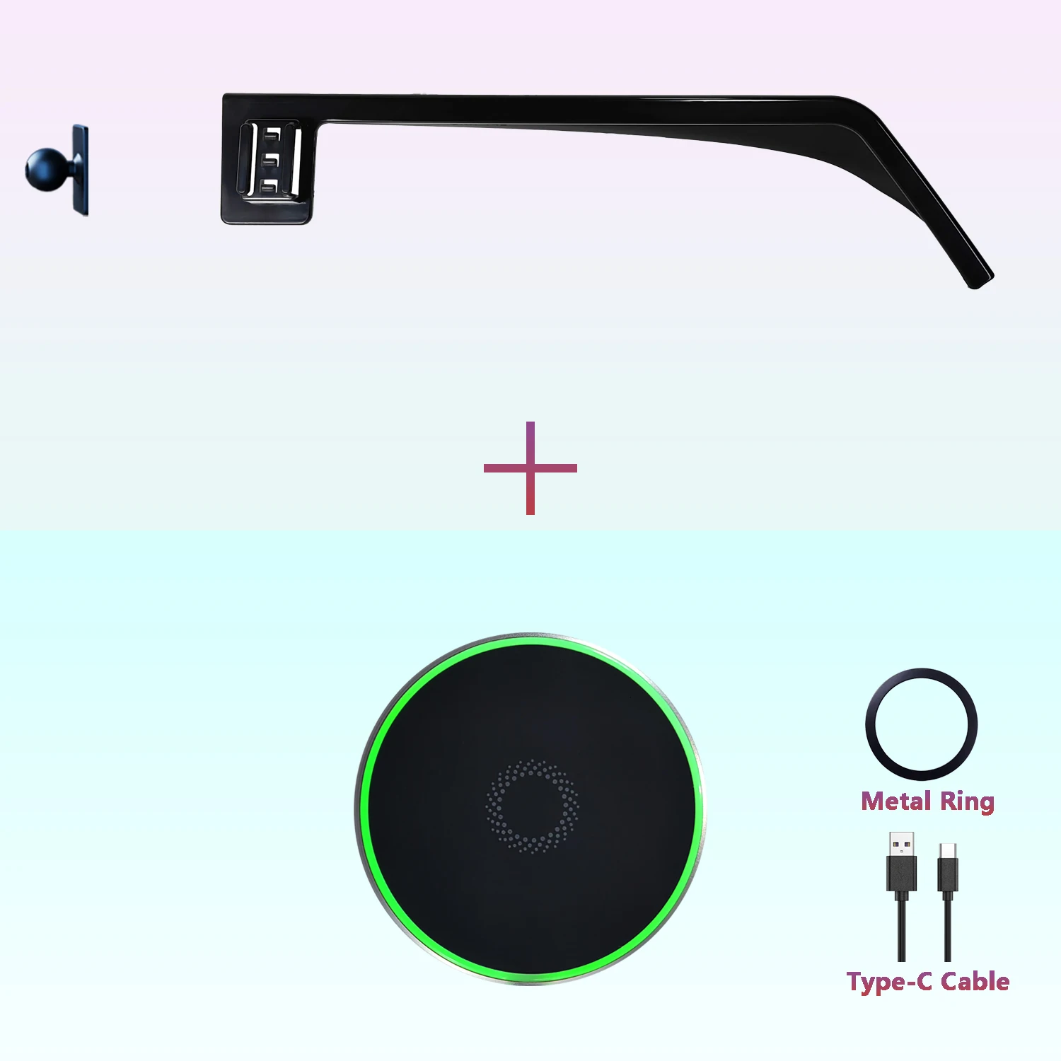 Base and holder 3