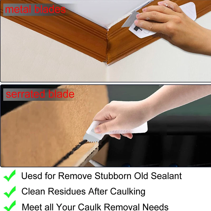 Caulking Tool Kit Silicone Profiling Kit7 Sealant Finishing Removal Tools Margin Trowel For Kitchen Toilet Tank Window Sink