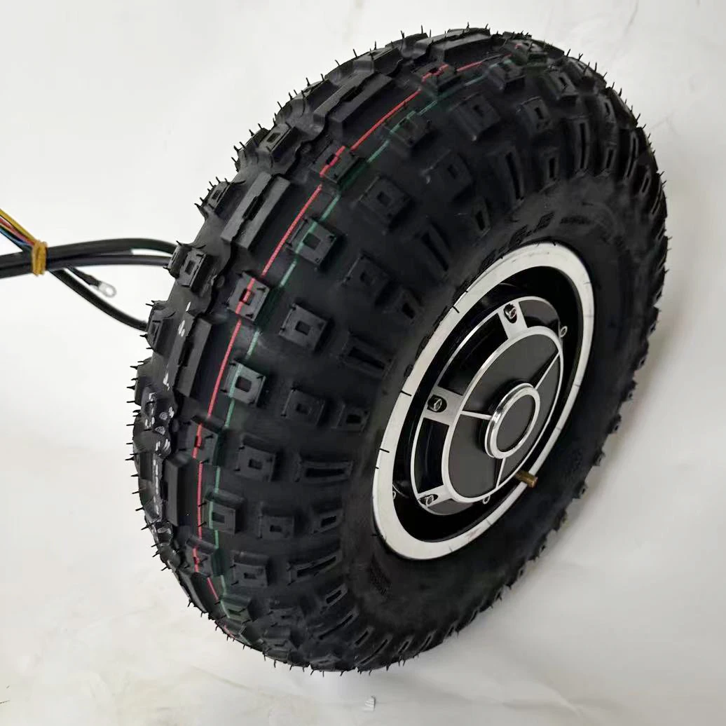 High Torque Single Shaft for Electric Tricycle ATV Scooter, 14 "Fat Split Motor, 48V, 1500W, 60V, 72V, 3000W, 14*5.0-6.5