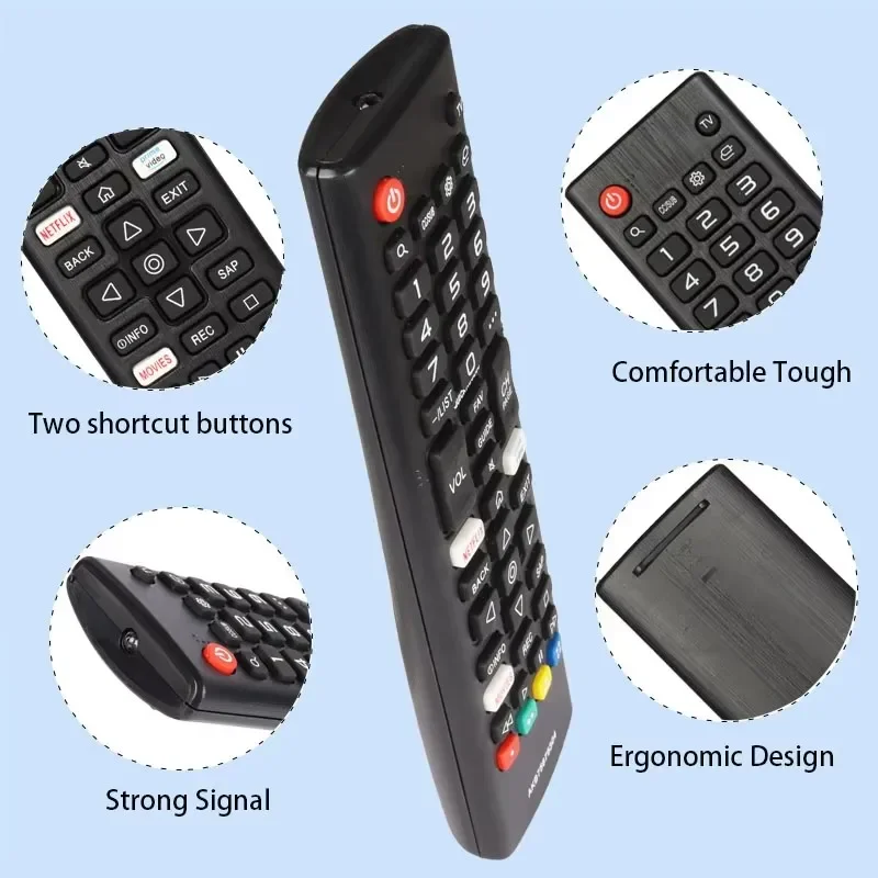 Y ZLRLMHY AKB75675304 Replaced Remote Control AKB75675301 AKB75675311 AKB75675608 for LG Smart TV 55UM69 32LM570BPUA 32LM620BPU