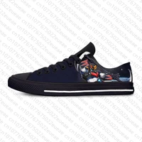Hot UFO Robot Goldrake Grendizer Anime Gurendaiza Casual Cloth Shoes Low Top Lightweight Breathable 3D Print Men Women Sneakers 2