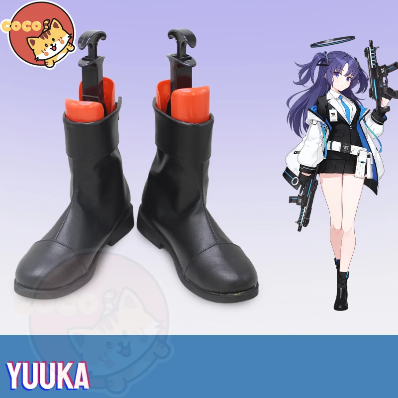 

Yuuka Cosplay Shoes Game Blue Archive Yuuka Cosplay Hayase Yuuka Shoes Unisex Role Play Any Size Shoes CoCos