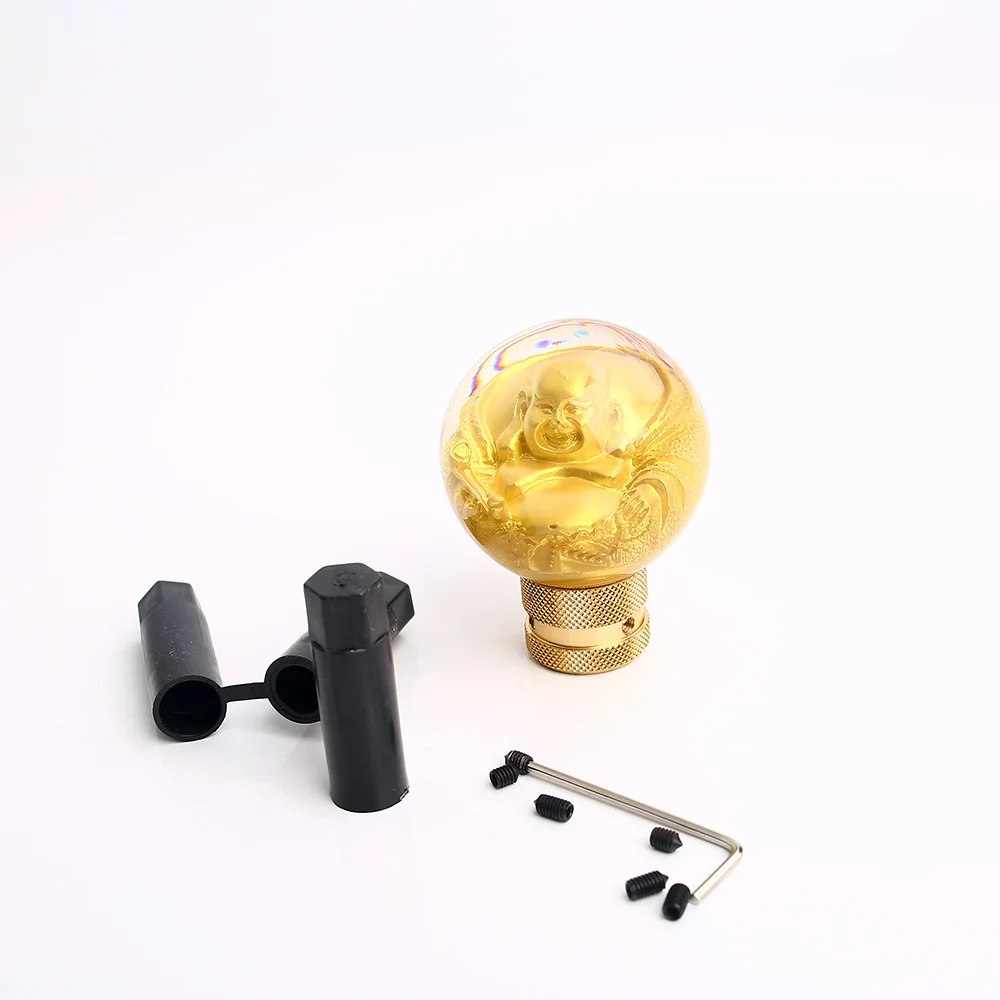 Car Manual Shift Knob Gear Shifter Head Shift Knob Stick Buddha