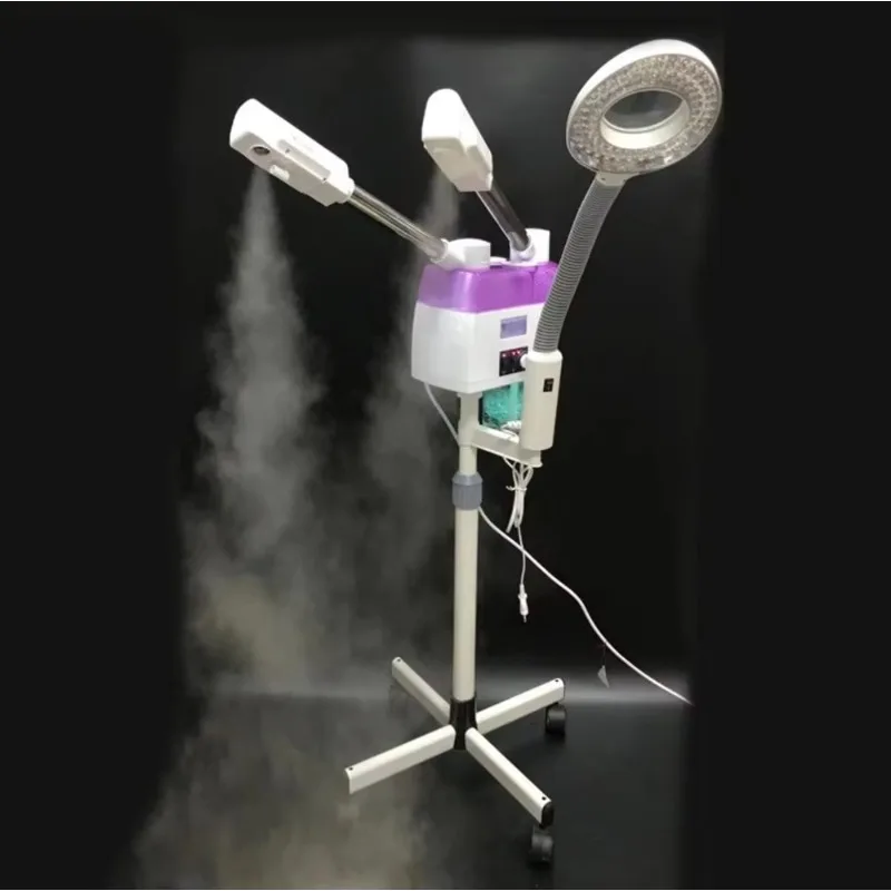 New Arrival High Performance Home & Salon Use Facial Steamer Spa Machine Hot & Cold Hydrating Moisturizing Oxygen Jet Device view 5