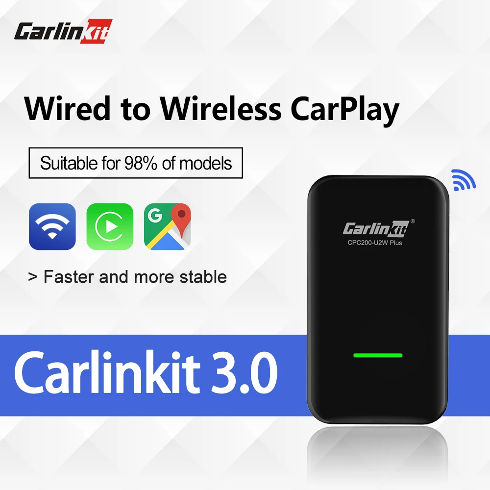 Carplay Plug and Play Support iOS 13 for Factory Wired CarPlay Cars Compatible with Audi Porsche Volvo Ford Wired to Wireless Carplay Activator 