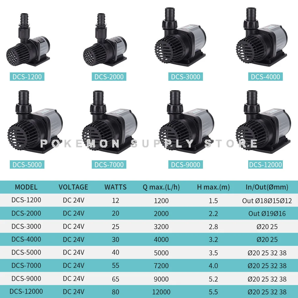 Jebao Jecod Pump DCS 1200-12000 L/H Aquarium Fish Tank