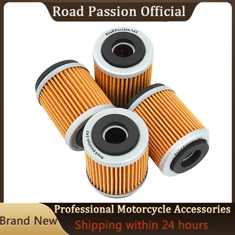 Road Passion Oil Filter Pack For Yamaha YFB250 Timberwolf 230 (1992-2000) - Pack Of 4 Filters - View #11