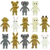 2023 New Dolls Clothes 12 Style Dress Skirt Pants Vest 1/12 Compatible Forest Animal Family Plush Dolls Diy Girl Dress Up Toys 3