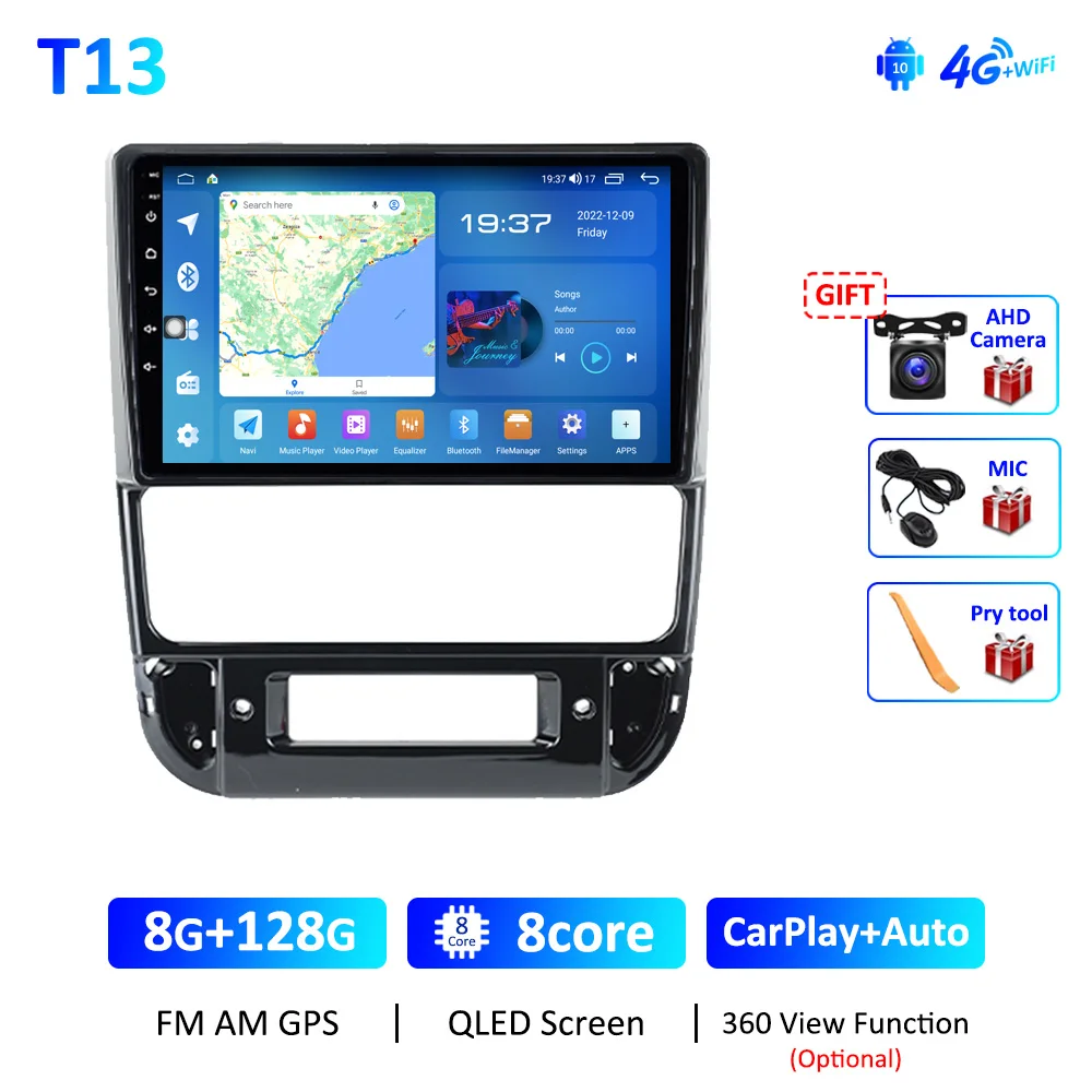 8-Core Car Radio For Peugeot 406 1995 - 2005 Android 10.0 WIFI GPS  Navigation Multimedia Player Head Unit QLED Touch Stereo DVD