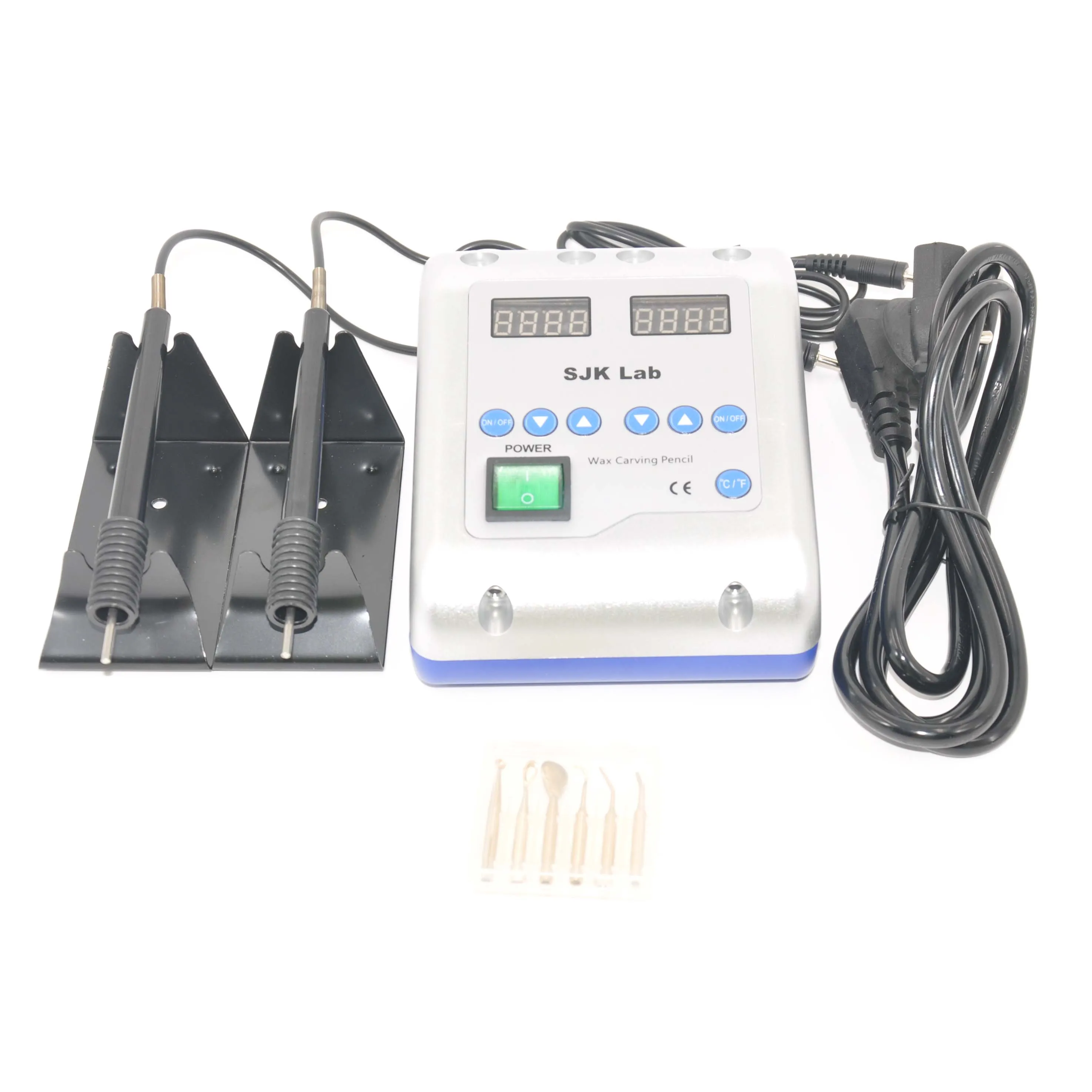 Sjk lab-歯科用ワックスカービングペン、電気技師、歯科技工所ツール