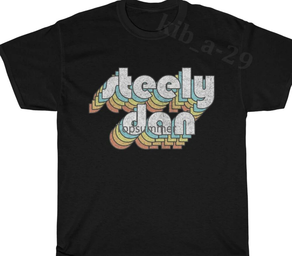 

Steely Dan 80S Typography Retro Music Fan Vintage T-Shirt S-5Xl Men Women Unisex