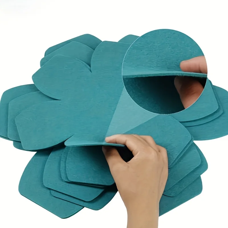 12Pcs Felt Pot Pan Protecetors Anti Scratch Non-Stick Divider Pads Pan Bottom Heat Insulation Protect Kitchen Cookware Tools New