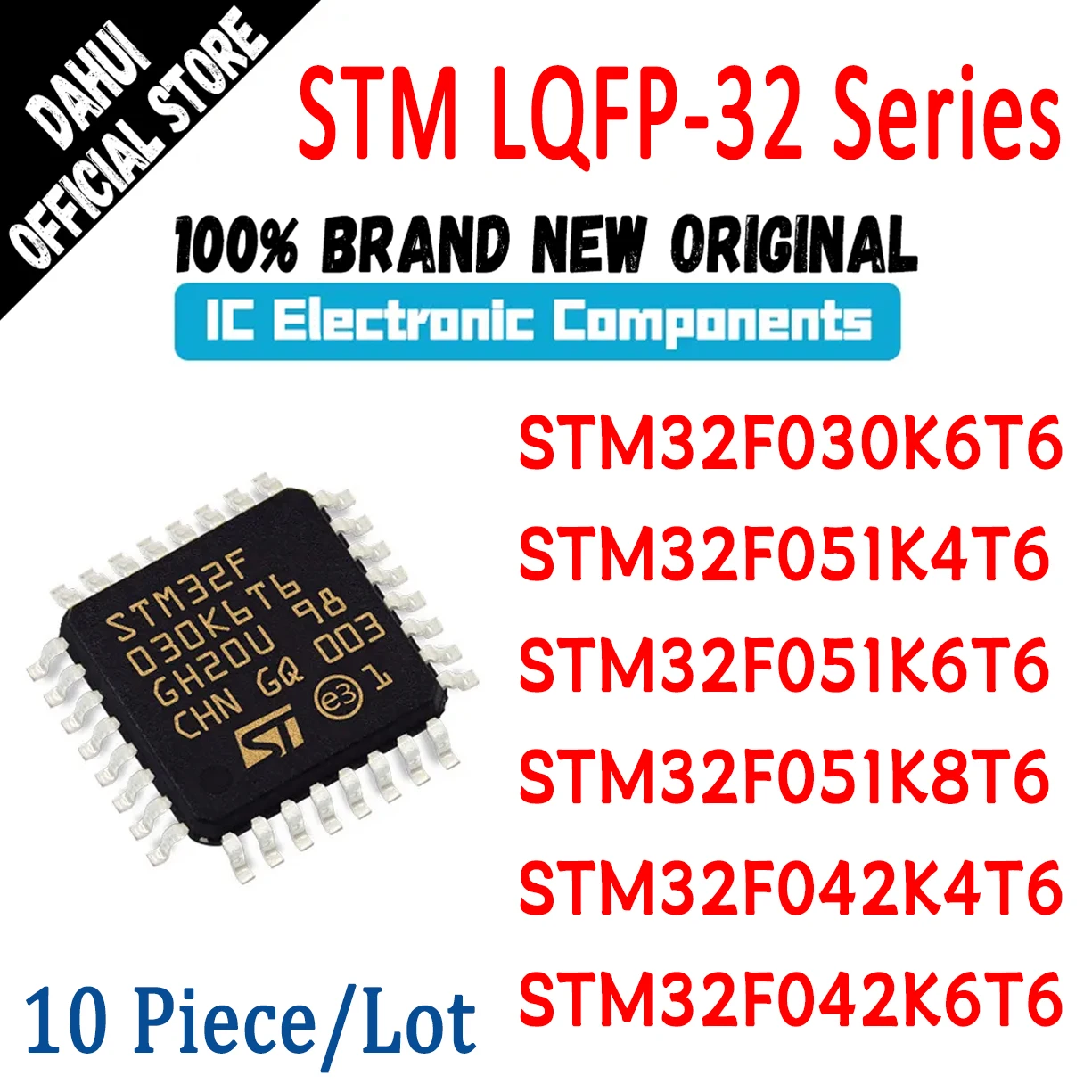 New-STM32F030K6T6-STM32F051K4T6-STM32F051K6T6-STM32F051K8T6 ...