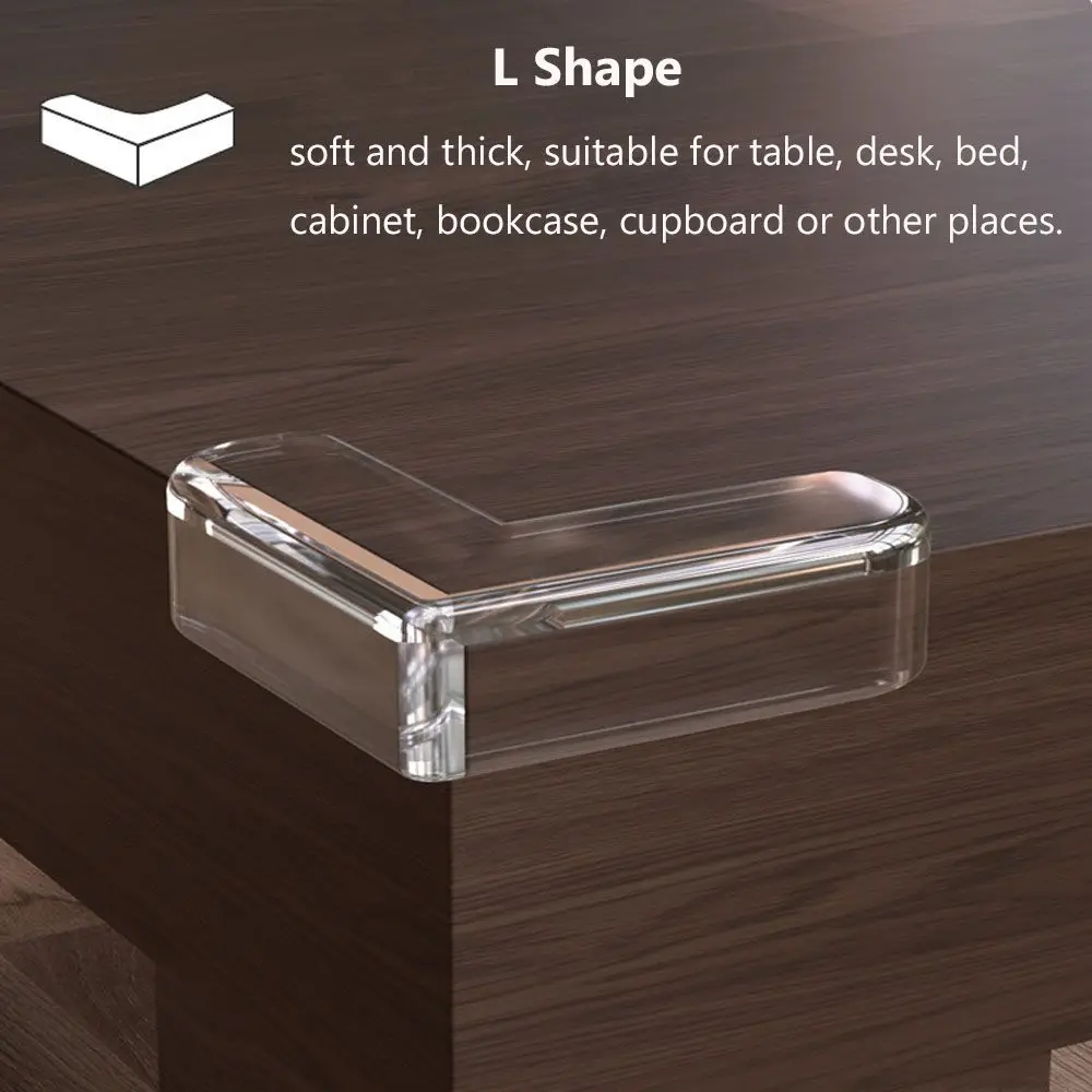 Soft PVC Corner Protectors for Kids Safety