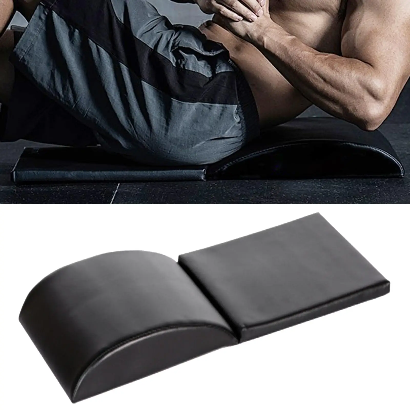 Ab Exercise Mat Abdominal Trainer Pad Situp Back Support Cushion for Workout Gym